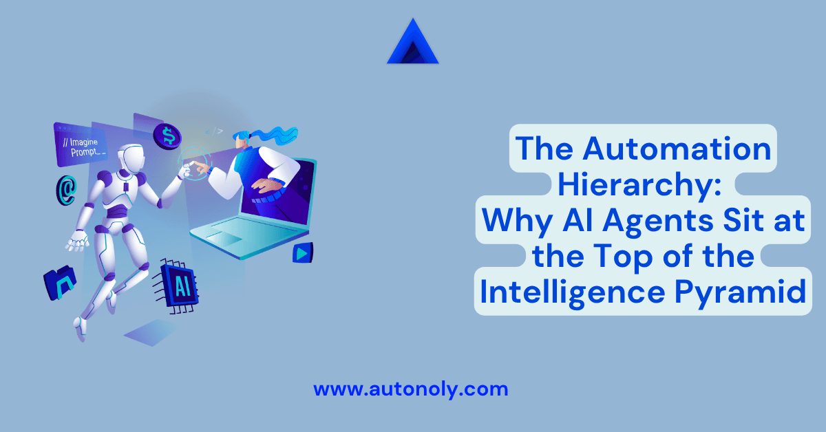 The Automation Hierarchy: Why AI Agents Sit at the Top of the Intelligence Pyramid